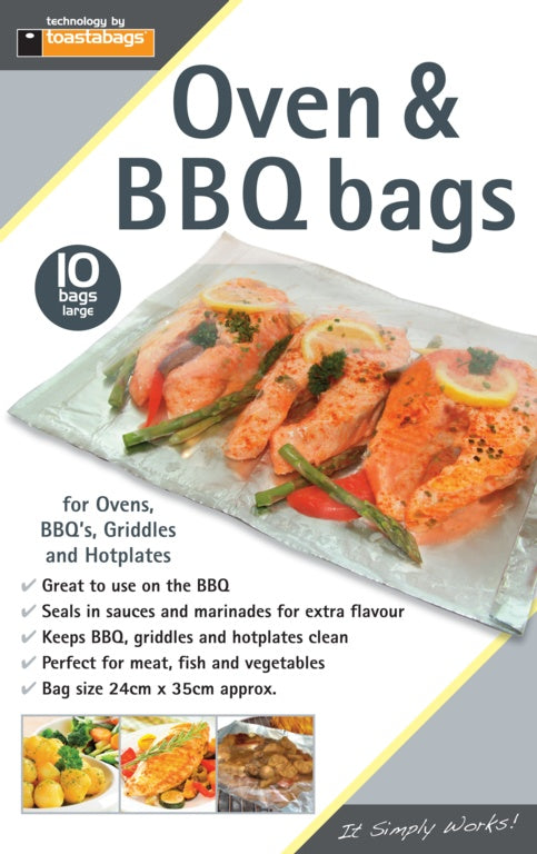 Toastabags Oven & BBQ Bags Large 10 Pack