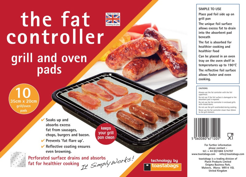 Toastabags Fat Controller 10 Pack