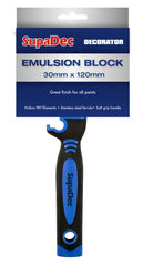 SupaDec Emulsion Block Brush 30mm x 120mm
