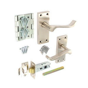 Securit Scroll Internal Handle Pack Nickel