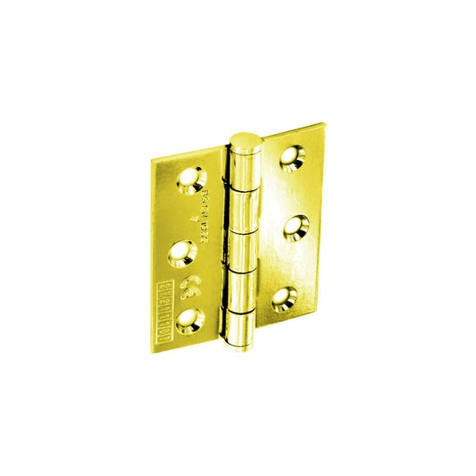 Securit CE Grade 7 Steel Butt Hinges 75mm PBP Pack of 5