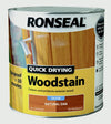 Ronseal Quick Drying Woodstain Satin 2.5L Natural Oak