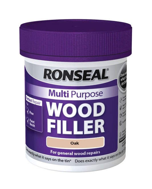 Ronseal Multi Purpose Wood Filler 250g Oak