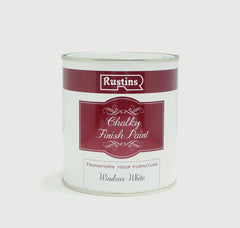 Rustins Chalky Finish 250ml Windsor White