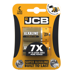 JCB Super Alkaline C Cell Batteries LR14