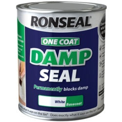 Ronseal One Coat Damp Seal White 750ml