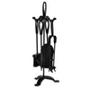 Hearth & Home All Black Companion Set 5 Piece 25"