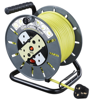Pro Xt Large Open Cable Reel 50m