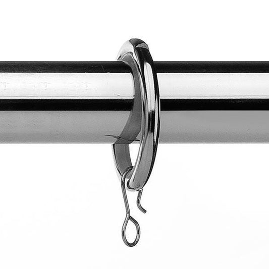 Universal Metal Rings Chrome 28mm