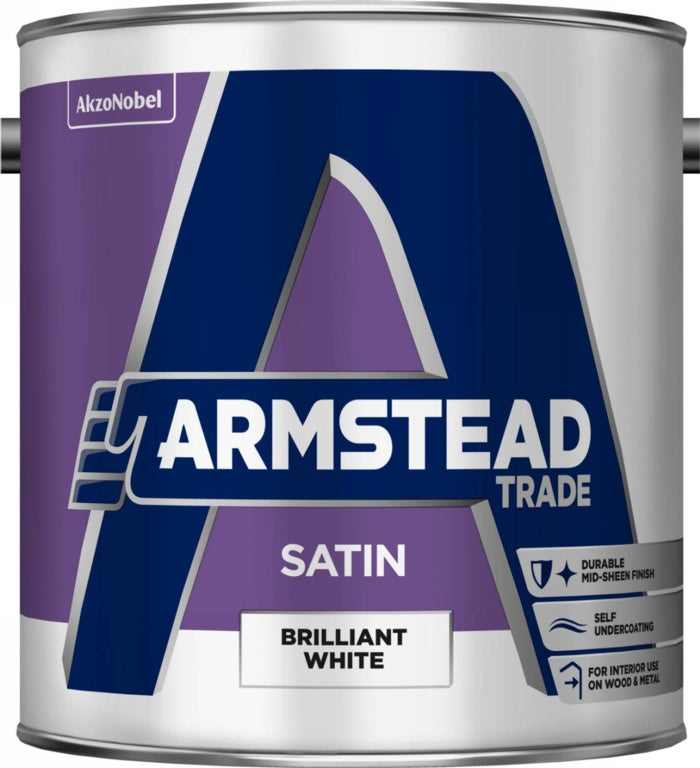 Armstead Trade Satin Brilliant White 2.5L