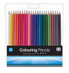 A Star Assorted Colouring Pencils Pack 22