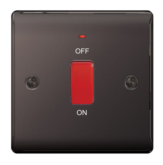 BG Metal Black Nickel Dp Switch Neon Sp 45a