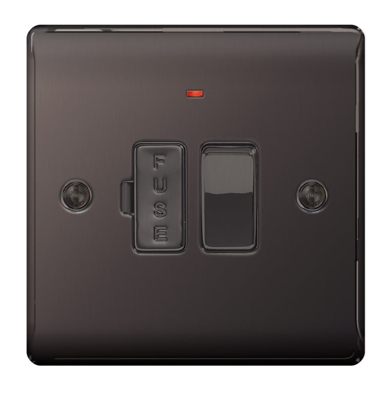 BG 13a Switched Fused Connection Units Neon