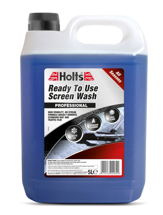 Holts Ready to Use Screen Wash 5L