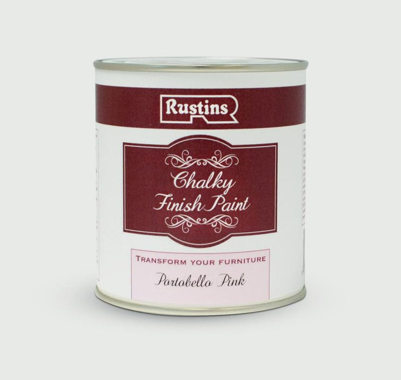 Rustins Chalky Finish 500ml Portobello Pink