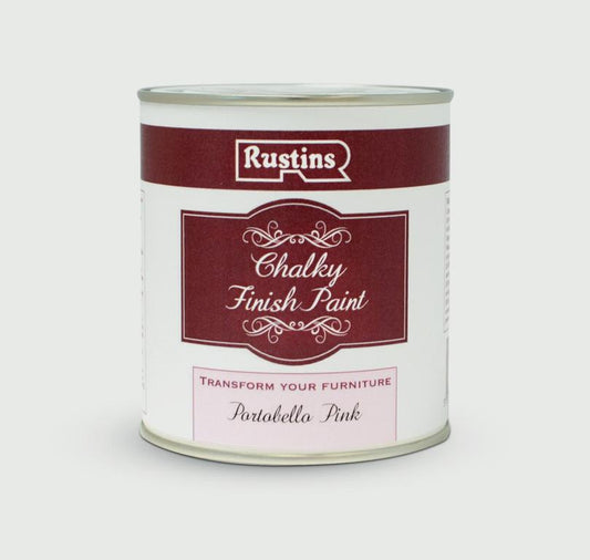 Rustins Chalky Finish 500ml Portobello Pink