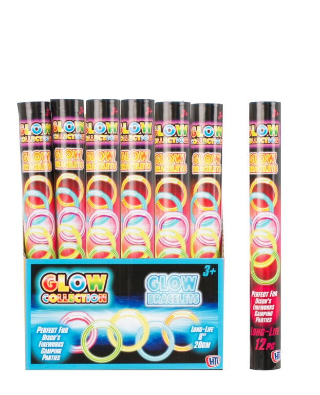 Glow Collection Stick Bracelets 12Pc