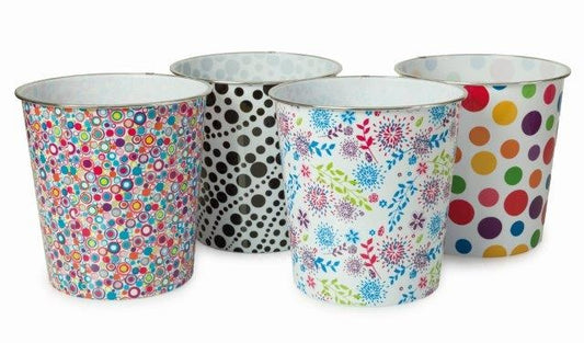 Blue Canyon Plastic Pattern Bins Round