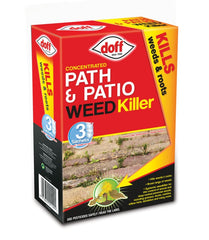 Doff Path & Patio Weedkiller 3 Sachet 3 x 80ml Concentrate