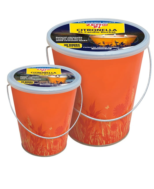 Zero In Citronella Candle Bucket Large