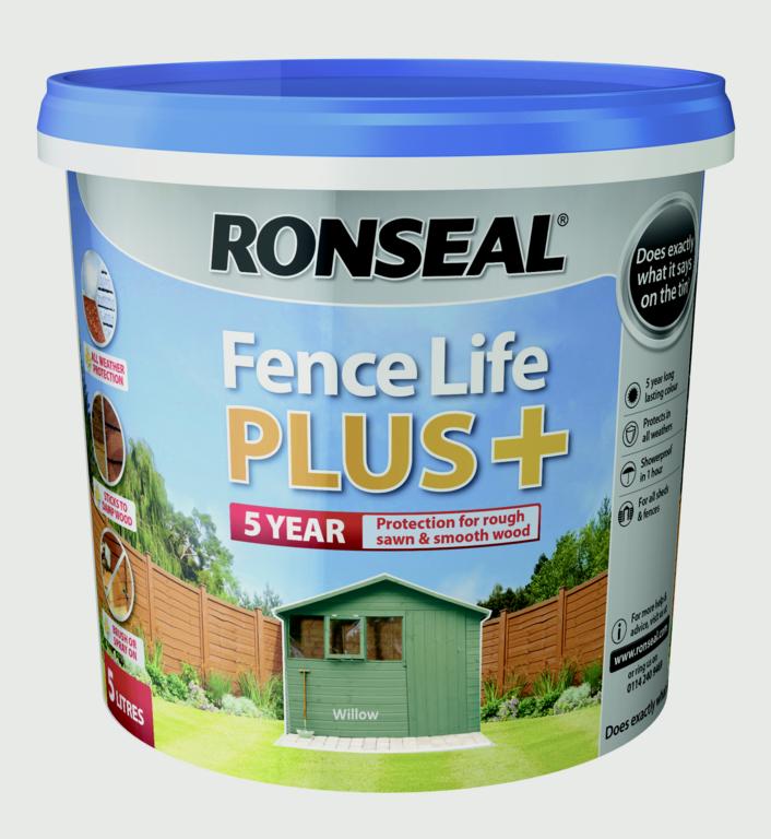 Ronseal Fence Life Plus 5L Willow