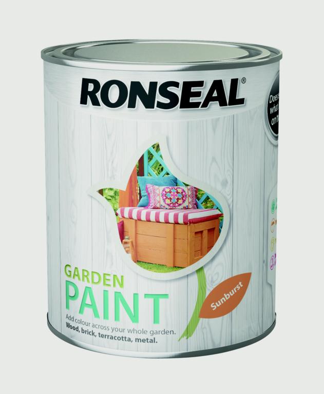 Ronseal Garden Paint 750ml Sunburst