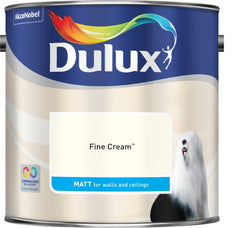 Dulux Matt 2.5L Fine Cream