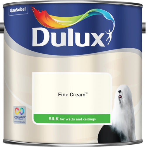 Dulux Silk 2.5L Fine Cream