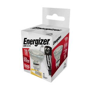 Energizer LED GU10 Warm White Dimmable 36" 5.5w 375lm