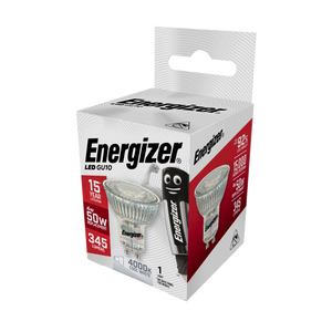 Energizer LED GU10 Cool White 36" 4w 345lm