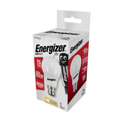 Energizer LED GLS B22 Warm White BC 8.8w 806lm
