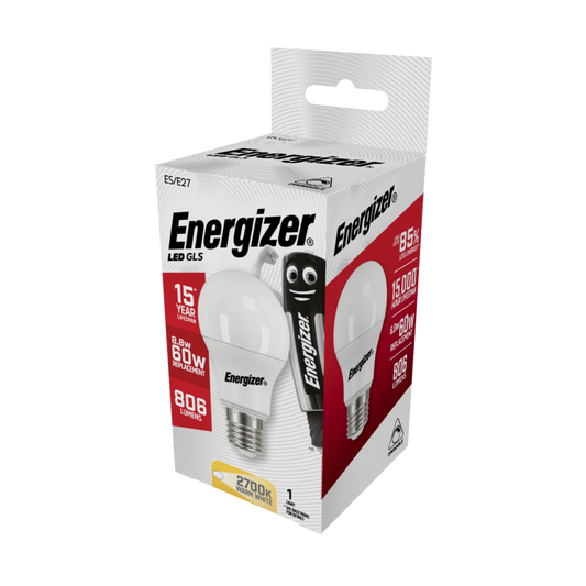 Energizer LED E27 Warm White Dimmable ES 8.8w 806lm