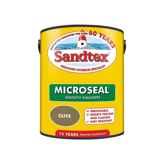 Sandtex Smooth Masonry Paint 5L Black