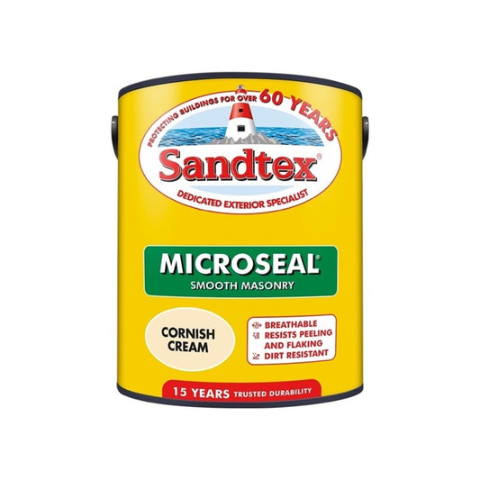 Sandtex Smooth Masonry Paint 5L Plymouth Grey