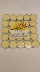 Price's Candles Tealights Pack 25 Cotton Flowers