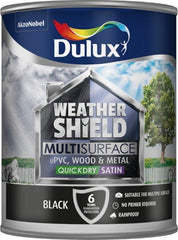 Dulux Weathershield Multi Surface 750ml Black
