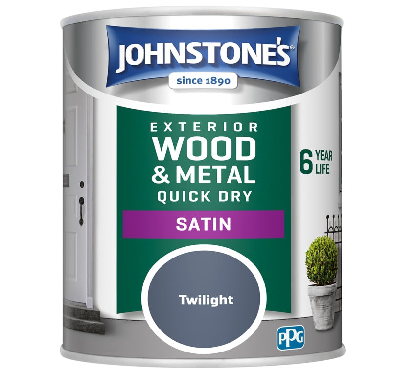 Johnstone's Exterior Quick Dry Satin 750ml Twilight