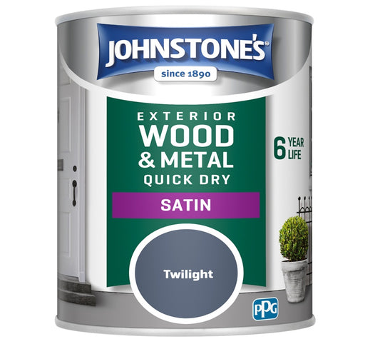 Johnstone's Exterior Quick Dry Satin 750ml Twilight