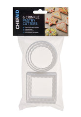 Chef Aid Pastry Cutters Pack 6