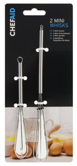 Chef Aid Mini Whisks (Set of 2)