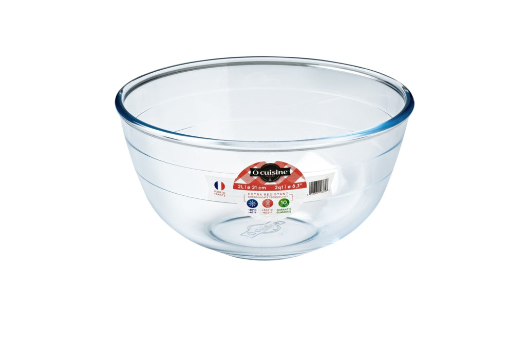 Ocuisine Glass Bowl 2.0L