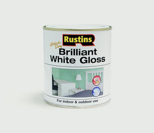 Rustins Quick Drying White Gloss 500ml