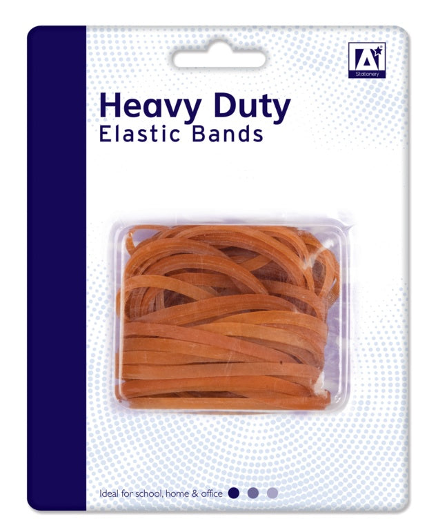 A Star Heavy Duty Elastic Bands 50g