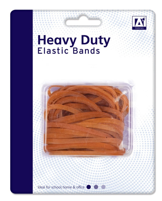 A Star Heavy Duty Elastic Bands 50g