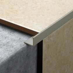 Tile Rite L Shape Grey Tile Trim 2.44m x 12mm