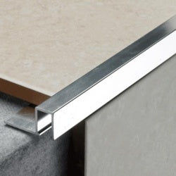 Tile Rite Silver Listello Strip Tiles 2.44m x 12mm