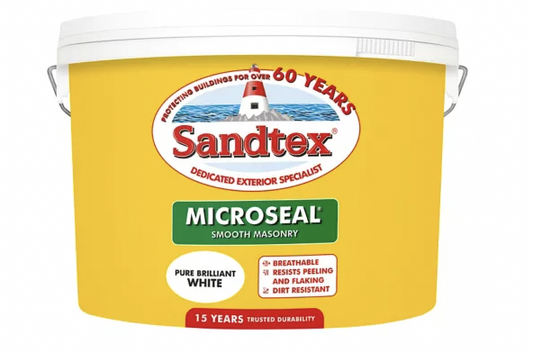 Sandtex Smooth Masonry Paint 10L PBW