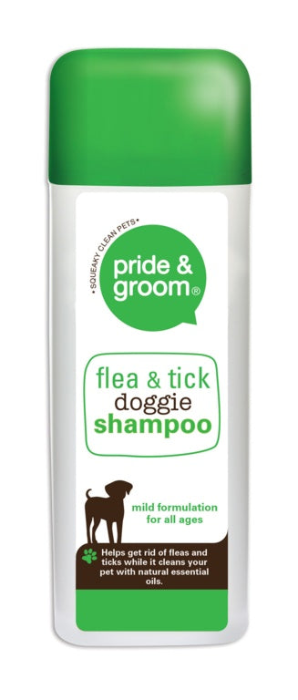 Pride & Groom Flea & Tick Doggie Shampoo 300ml