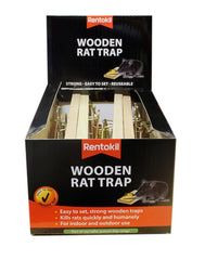 Rentokil Wooden Rat Trap Single Loose Box