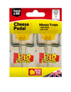 The Big Cheese Cheese Pedal Mouse Traps Twinpack